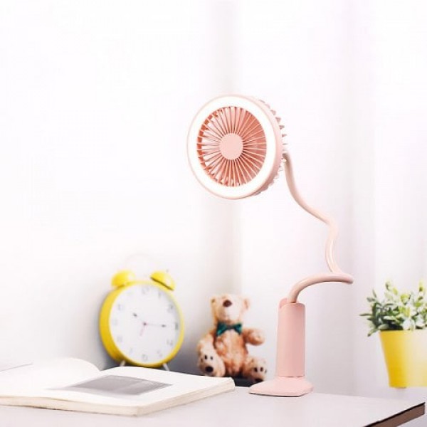         USB Portable Clip On Stroller Fan
        
