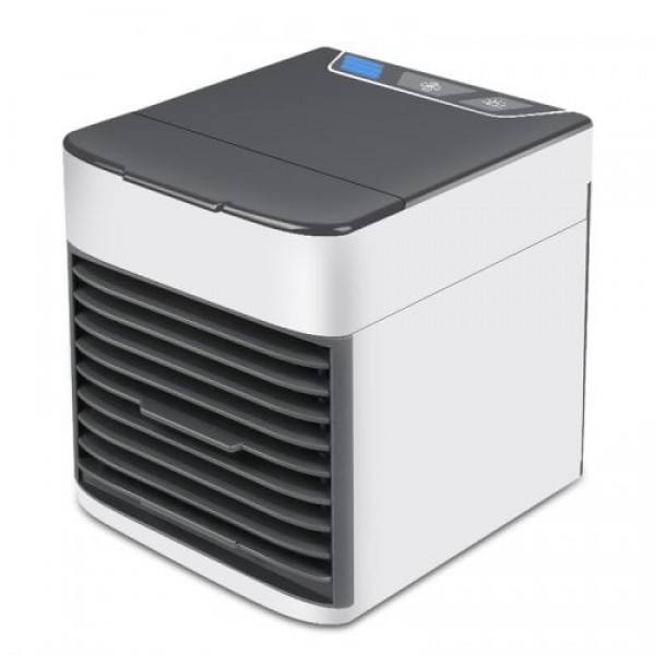         USB Mini Portable Air Conditioner Cooler Humidifier Purifier LED Light USB Fan
        