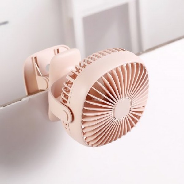         Clip on Fan Mini Desk Fan Portable Handheld Powered
        