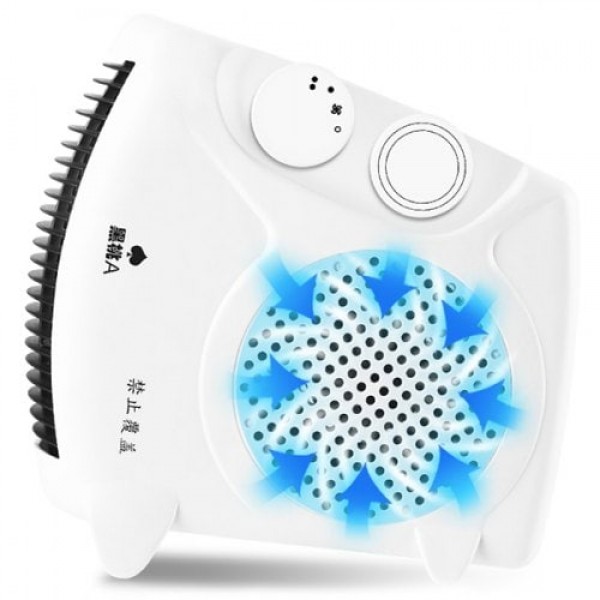         Home Small Vertical Energy-saving Power Bathroom Hot Dormitory Mini Air Conditioning Heater
        
