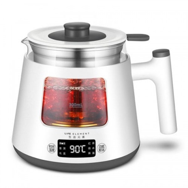         LIFE ELEMENT i19 Tea Maker Boiled Teapot Automatic Steam Glass Mini Electric Kettle
        