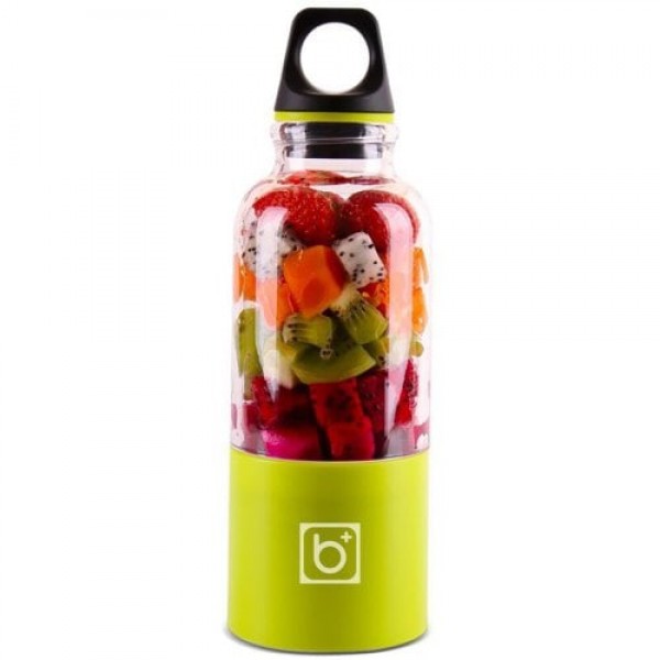         500ml USB Charging Portable Mini Fruit Juicer Bottle
        