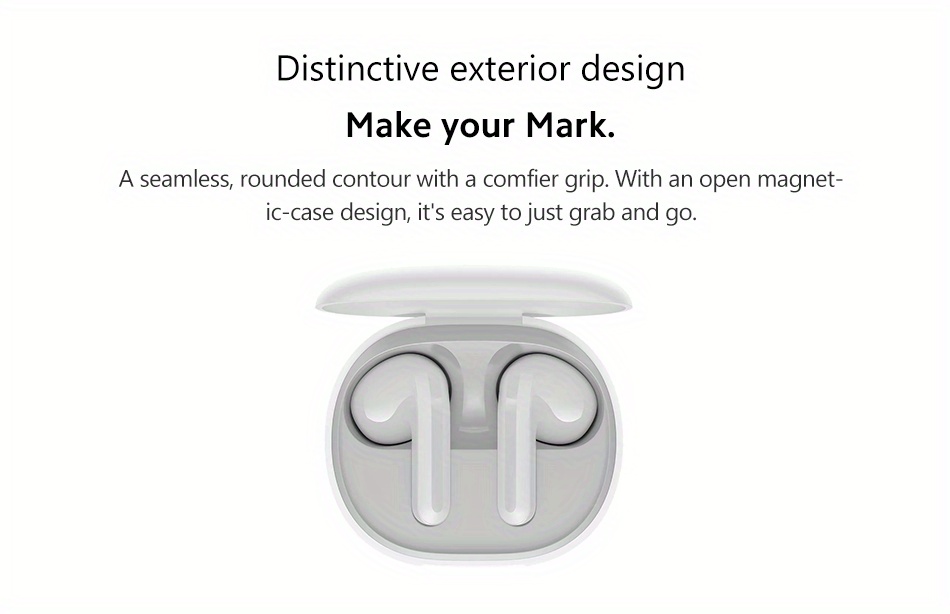 1 set xiaomi redmi buds 4 lite wireless 5 3 wirelss earbuds in ear light weight headphones built in microphone stereo headset tws earphones for android iphone tv computer laptop details 6